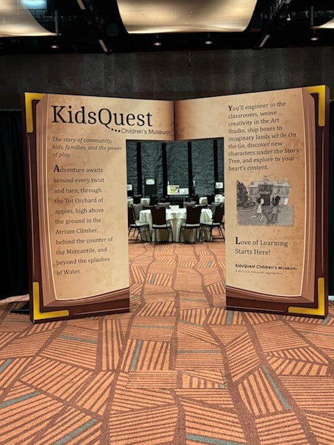 Print On Foam Book Entrance