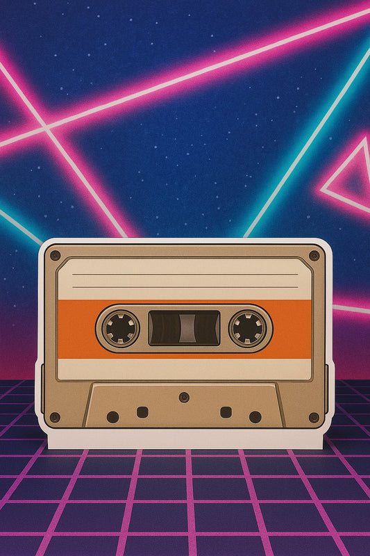 Cassette Tape Cardboard Cutout Standup