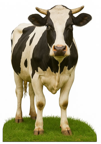 Standing Cow Cardboard Cutout Standup